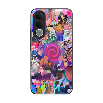 All You back phone cover | glass case for vivo v70 fe