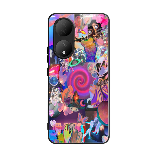 All You back phone cover | glass case for Vivo-y100