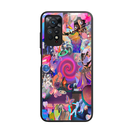 All You back phone cover | glass case for redmi note 11 pro
