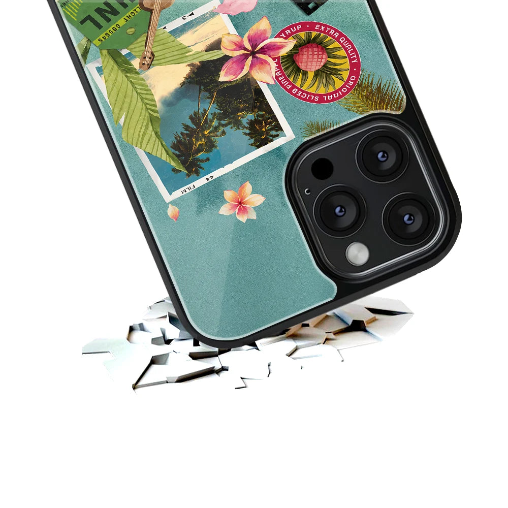 Durable Glass Back Mobile Case for iPhone, Samsung, OnePlus, Google Pixel, Redmi, Vivo, Oppo