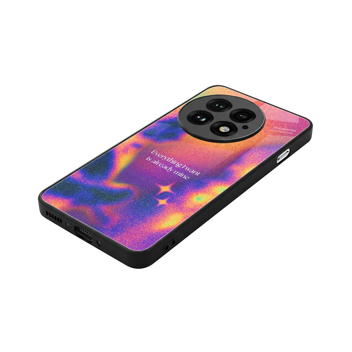 Already Mine stylish phone case for oneplus 13 | glossy glass and slim fit