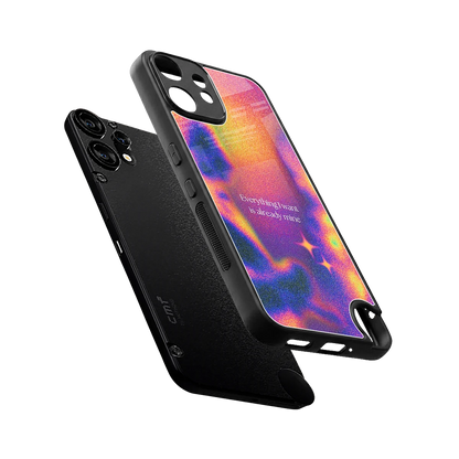 Already Mine sleek cmf nothing phone 2 pro cover with tempered glass back and TPU edges