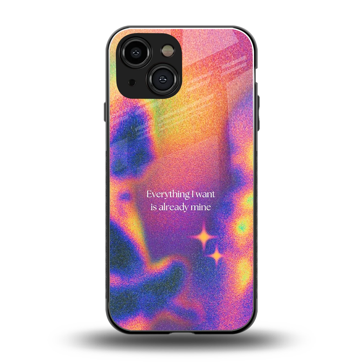 Already Mine back phone cover | glass case for iphone 12 mini