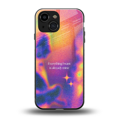 Already Mine back phone cover | glass case for iphone 12 mini