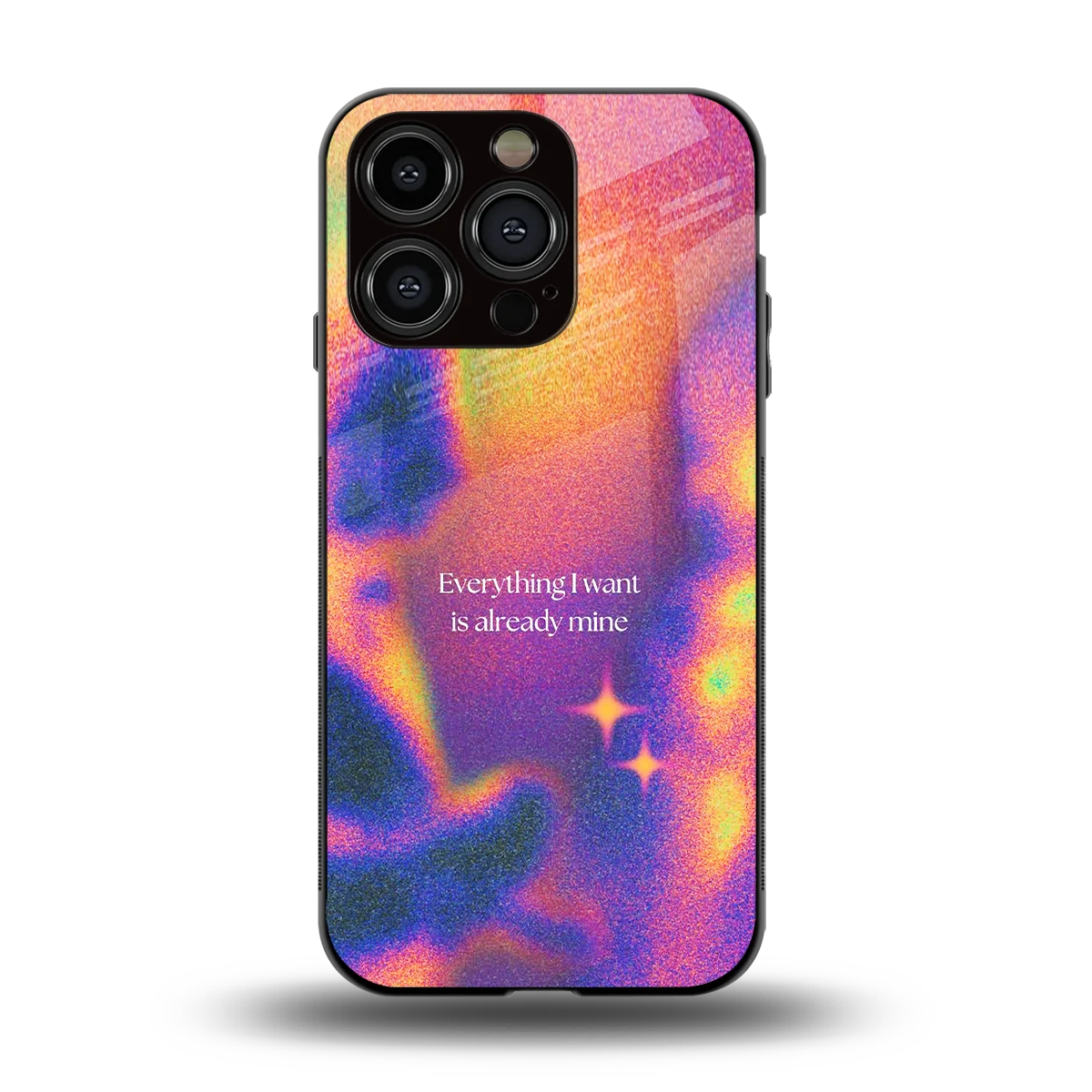 Already Mine back phone cover | glass case for iphone 13 pro