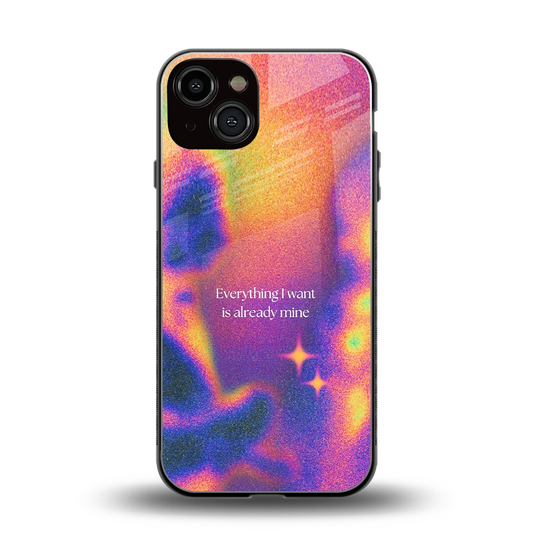 Already Mine back phone cover | glass case for iphone 13