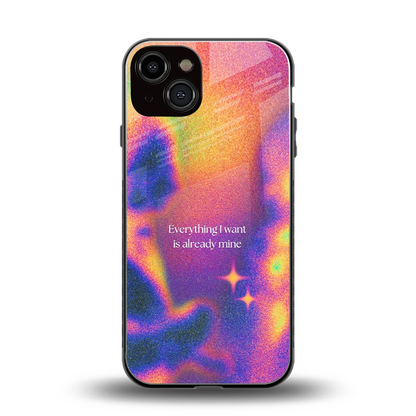 Already Mine back phone cover | glass case for iphone 14