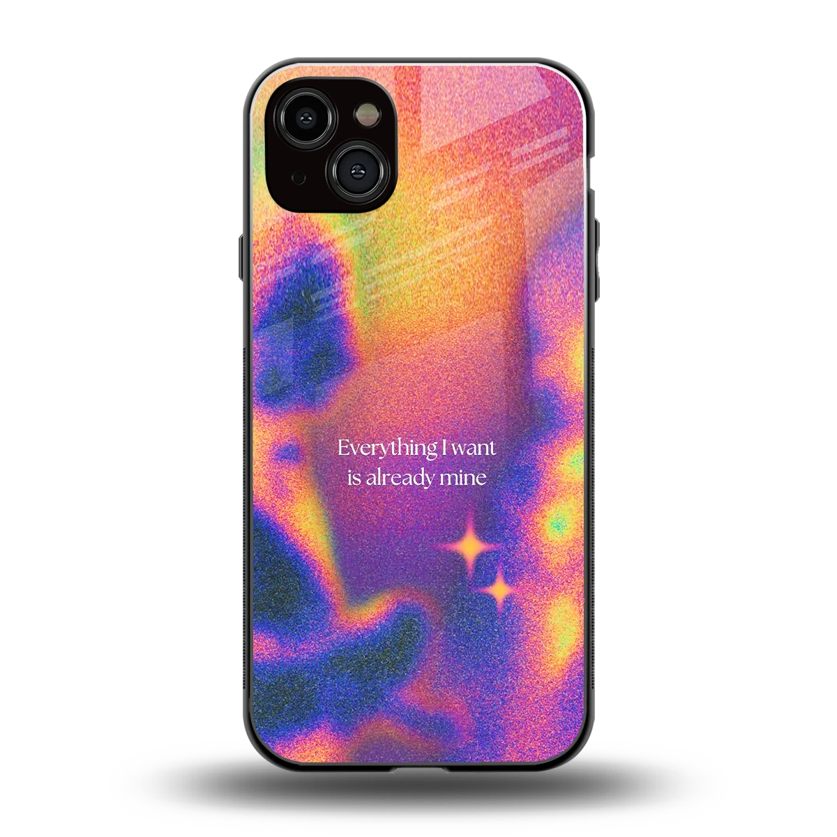 Already Mine back phone cover | glass case for iphone 14 plus