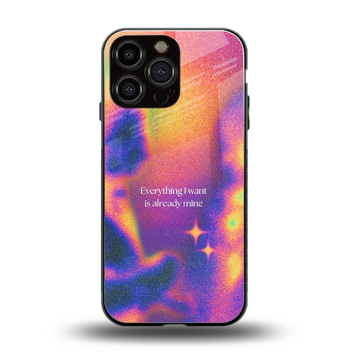 Already Mine back phone cover | glass case for iphone 15 pro max