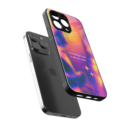 Already Mine sleek iphone 15 pro max cover with tempered glass back and TPU edges