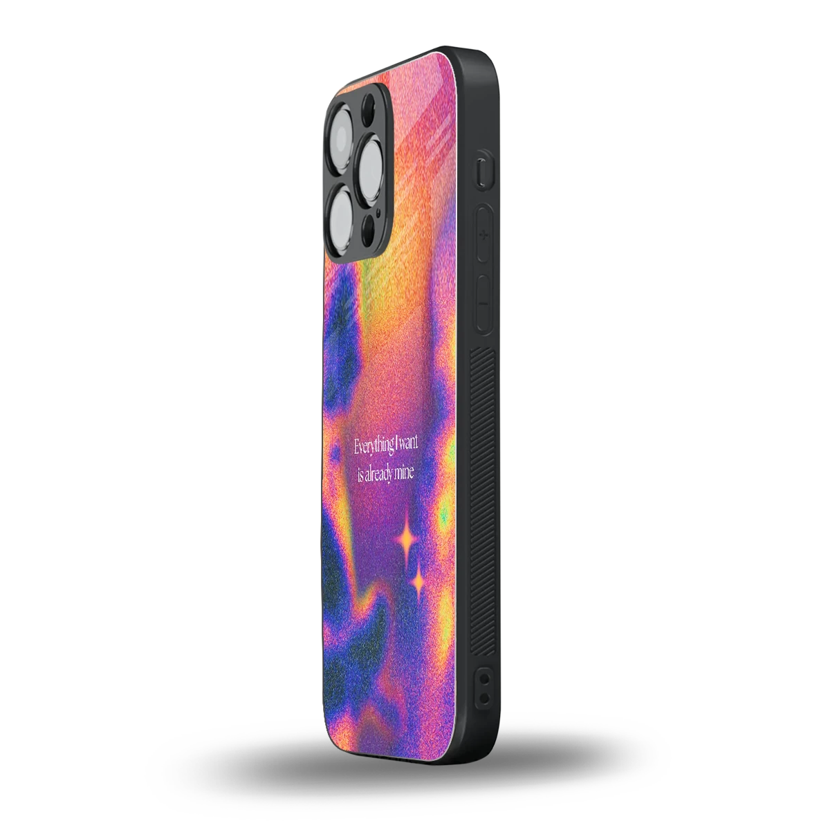 Already Mine iphone 15 pro max mobile cover | shockproof glass phone case