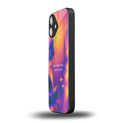 Already Mine iphone 16 plus mobile cover | shockproof glass phone case