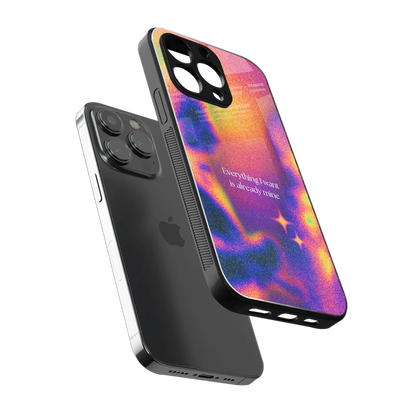 Already Mine sleek iphone 16 pro max cover with tempered glass back and TPU edges