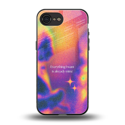 Already Mine back phone cover | glass case for iphone 16e