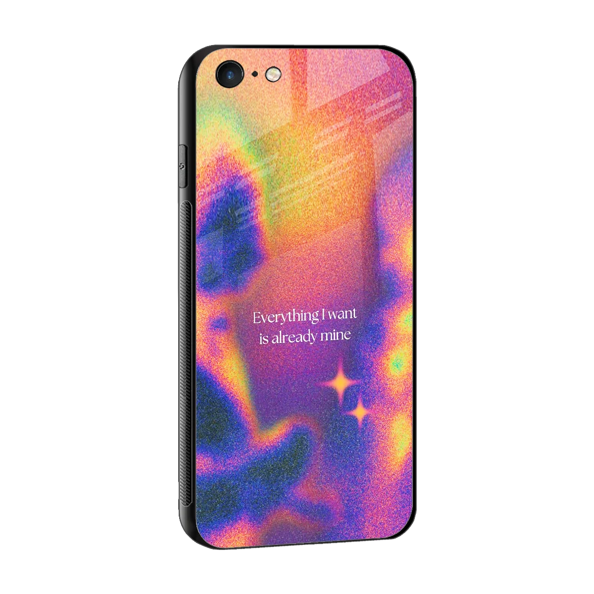 Already Mine sleek iphone 6 cover with tempered glass back and TPU edges