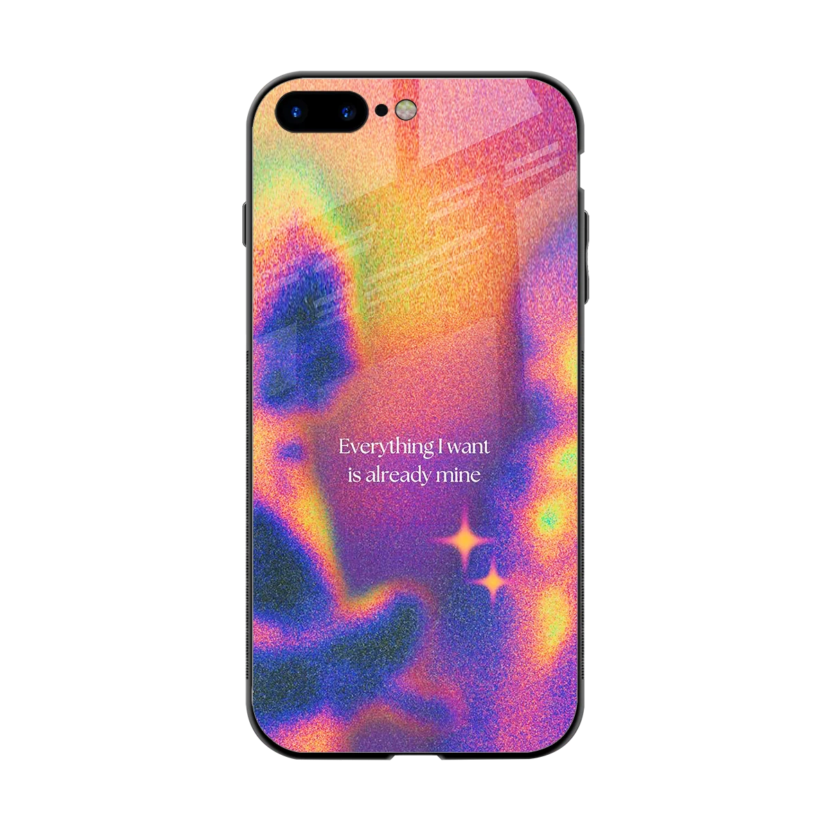 Already Mine back phone cover | glass case for iphone 7 plus