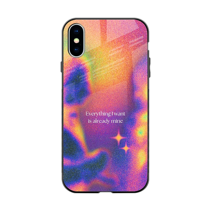 Already Mine back phone cover | glass case for iphone x
