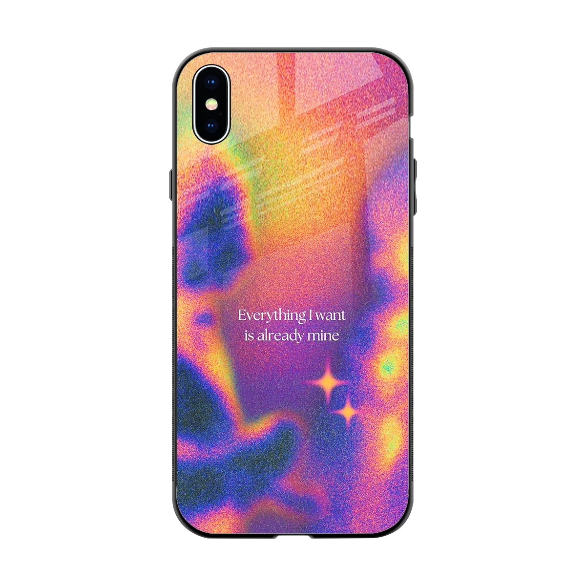Already Mine back phone cover | glass case for iphone xs max
