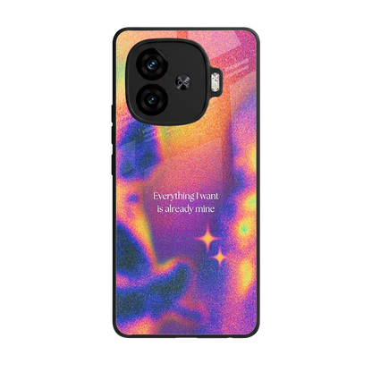 Already Mine back phone cover | glass case for iqoo neo 10r 5g