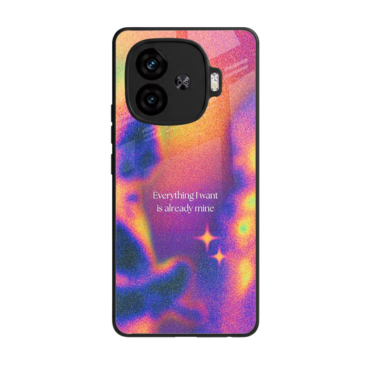 Already Mine back phone cover | glass case for iqoo neo 10r 5g