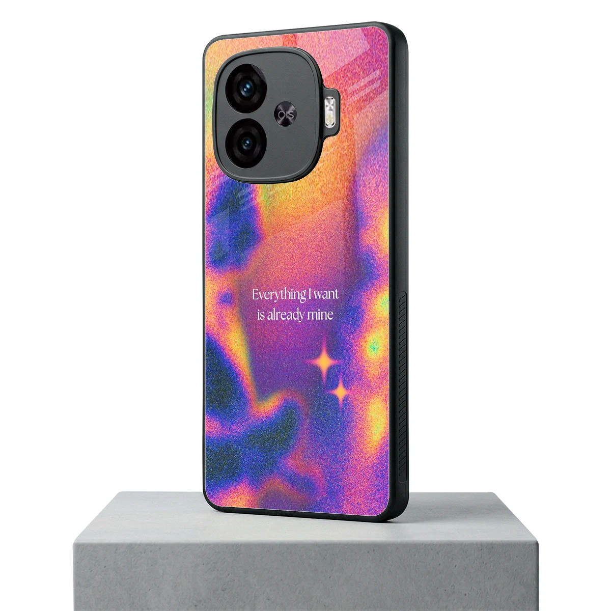 Already Mine iqoo neo 10r 5g mobile cover | shockproof glass phone case