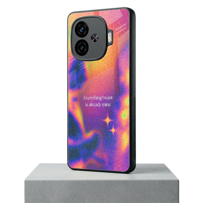 Already Mine iqoo neo 10r 5g mobile cover | shockproof glass phone case