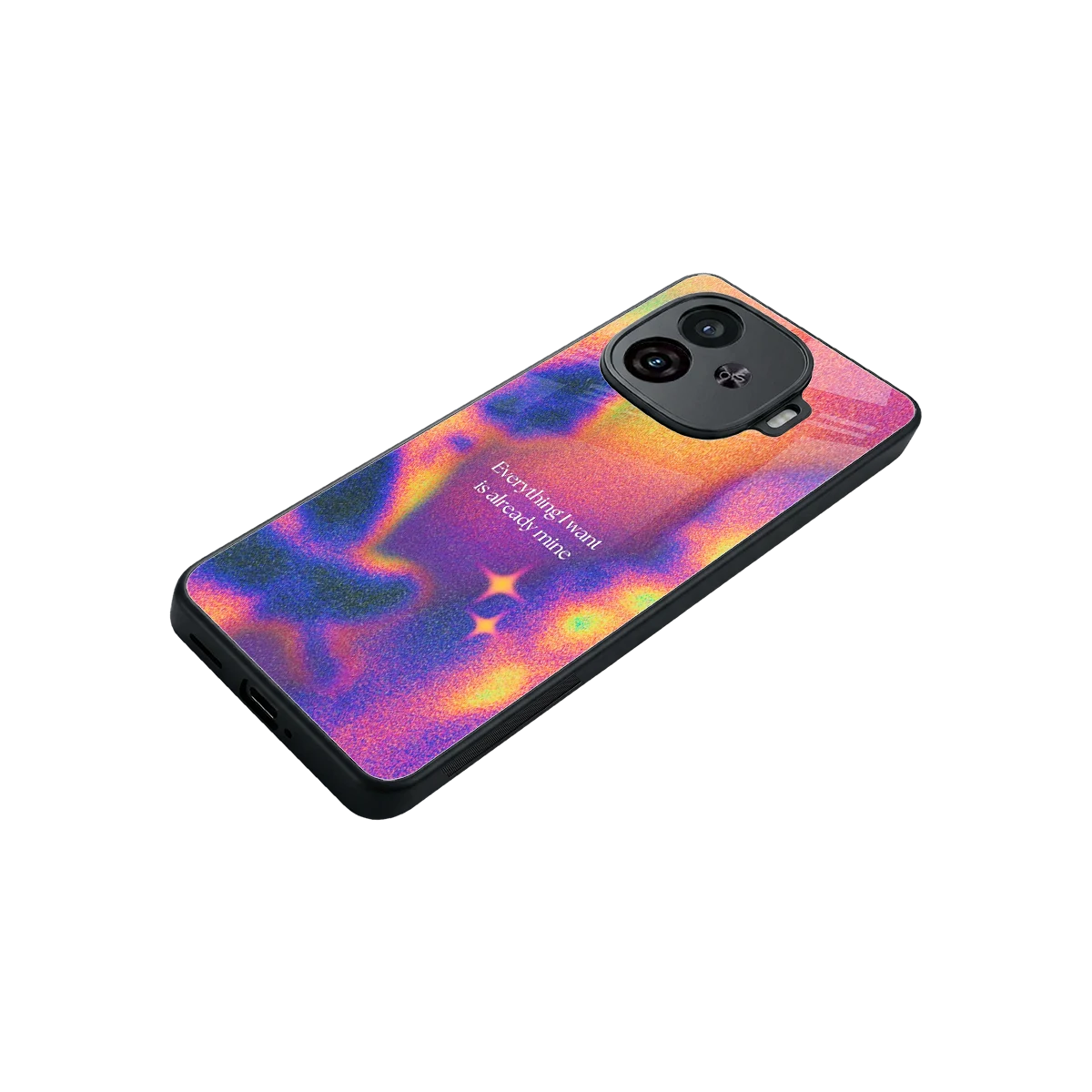 Already Mine stylish phone case for iqoo neo 10r 5g | glossy glass and slim fit
