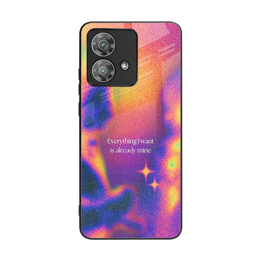 Already Mine back phone cover | glass case for motorola edge 40 neo 5g