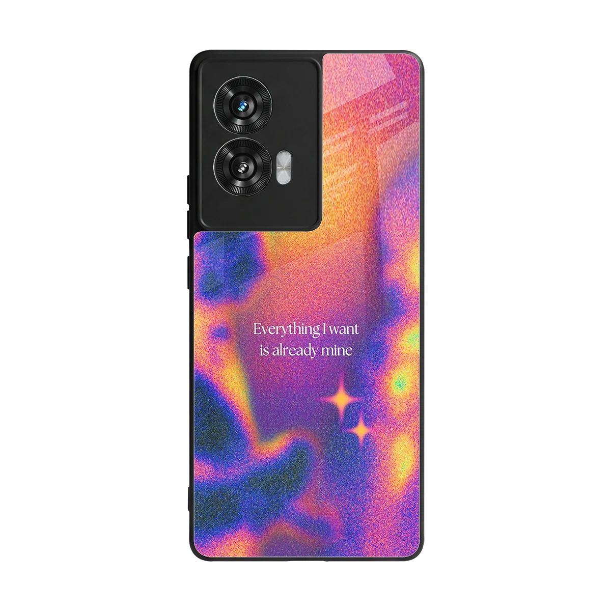 Already Mine back phone cover | glass case for motorola edge 50 fusion