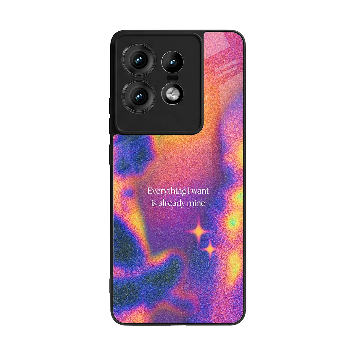 Already Mine back phone cover | glass case for motorola edge 50 pro