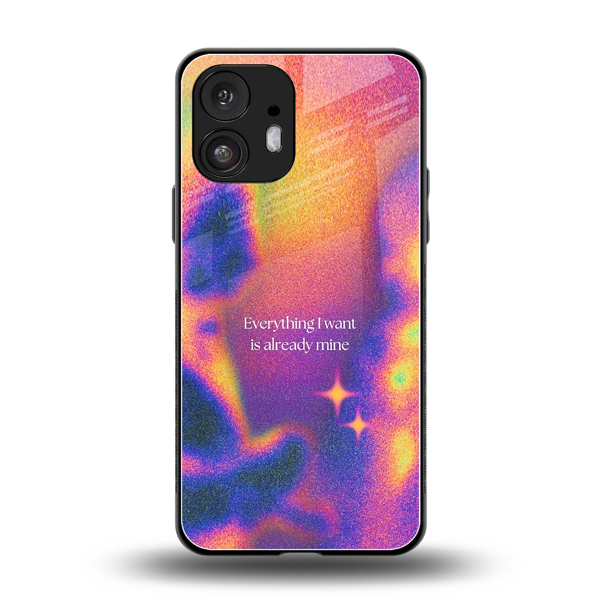 Already Mine back phone cover | glass case for nothing phone 2