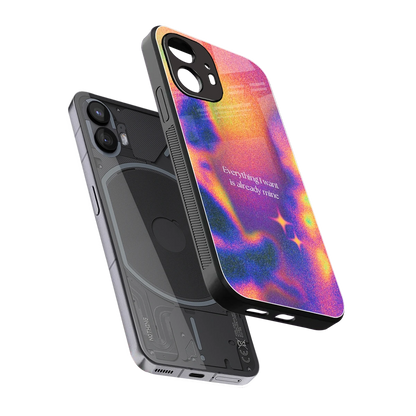 Already Mine sleek nothing phone 2 cover with tempered glass back and TPU edges