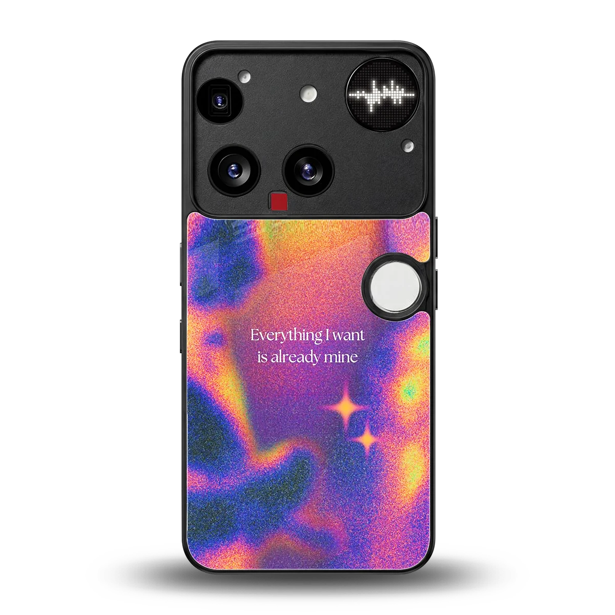 Already Mine back phone cover | glass case for nothing phone 3