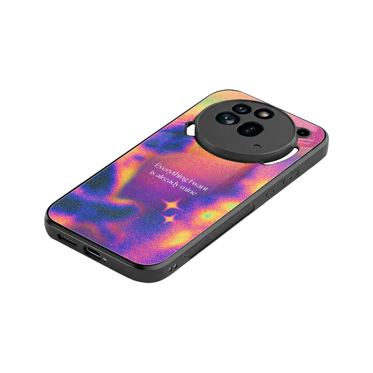 Already Mine stylish phone case for nothing phone 3a pro | glossy glass and slim fit