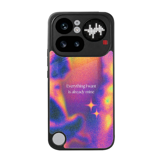 Already Mine back phone cover | glass case for nothing phone 4a pro