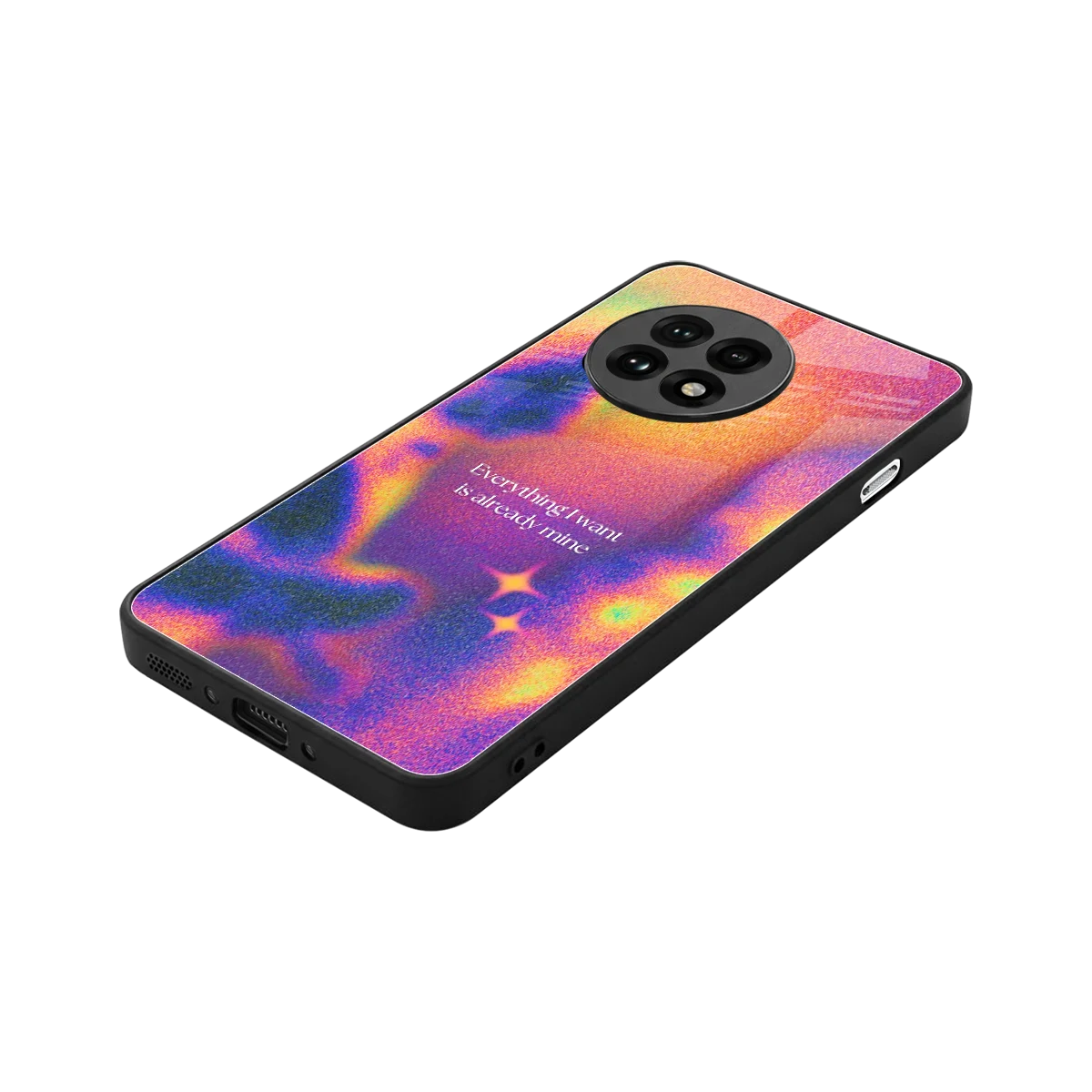 Already Mine stylish phone case for oneplus 13r | glossy glass and slim fit