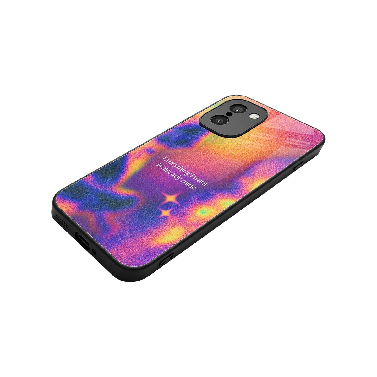 Already Mine stylish phone case for oneplus 15r | glossy glass and slim fit