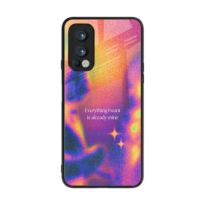 Already Mine back phone cover | glass case for oneplus nord 2