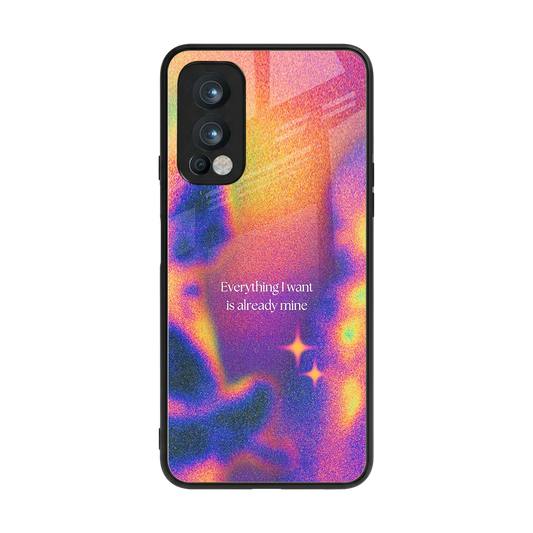 Already Mine back phone cover | glass case for oneplus nord 2