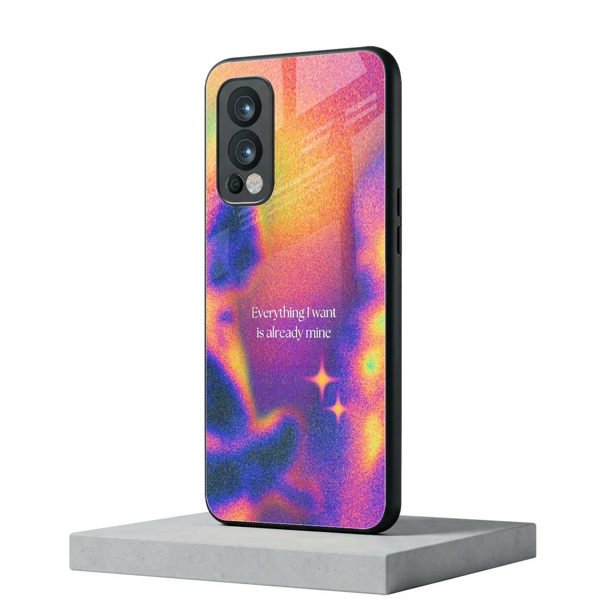 Already Mine oneplus nord 2 mobile cover | shockproof glass phone case