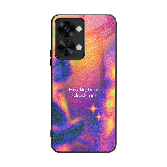 Already Mine back phone cover | glass case for oneplus nord 2t