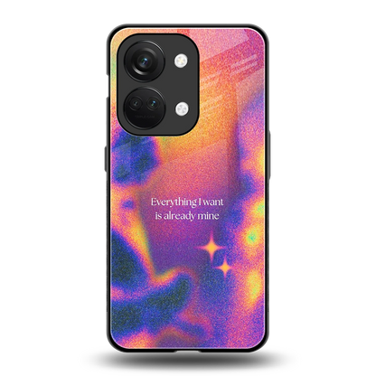 Already Mine back phone cover | glass case for oneplus nord 3