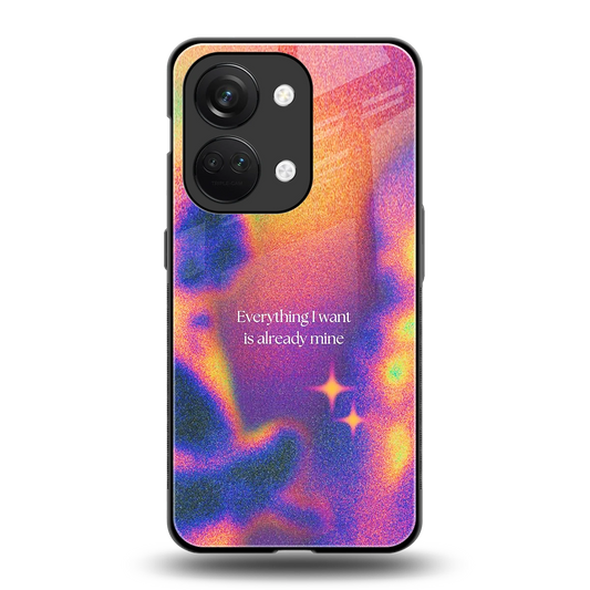 Already Mine back phone cover | glass case for oneplus nord 3