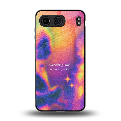 Already Mine back phone cover | glass case for oneplus nord 4