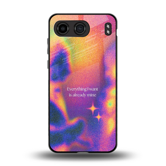 Already Mine back phone cover | glass case for oneplus nord 4