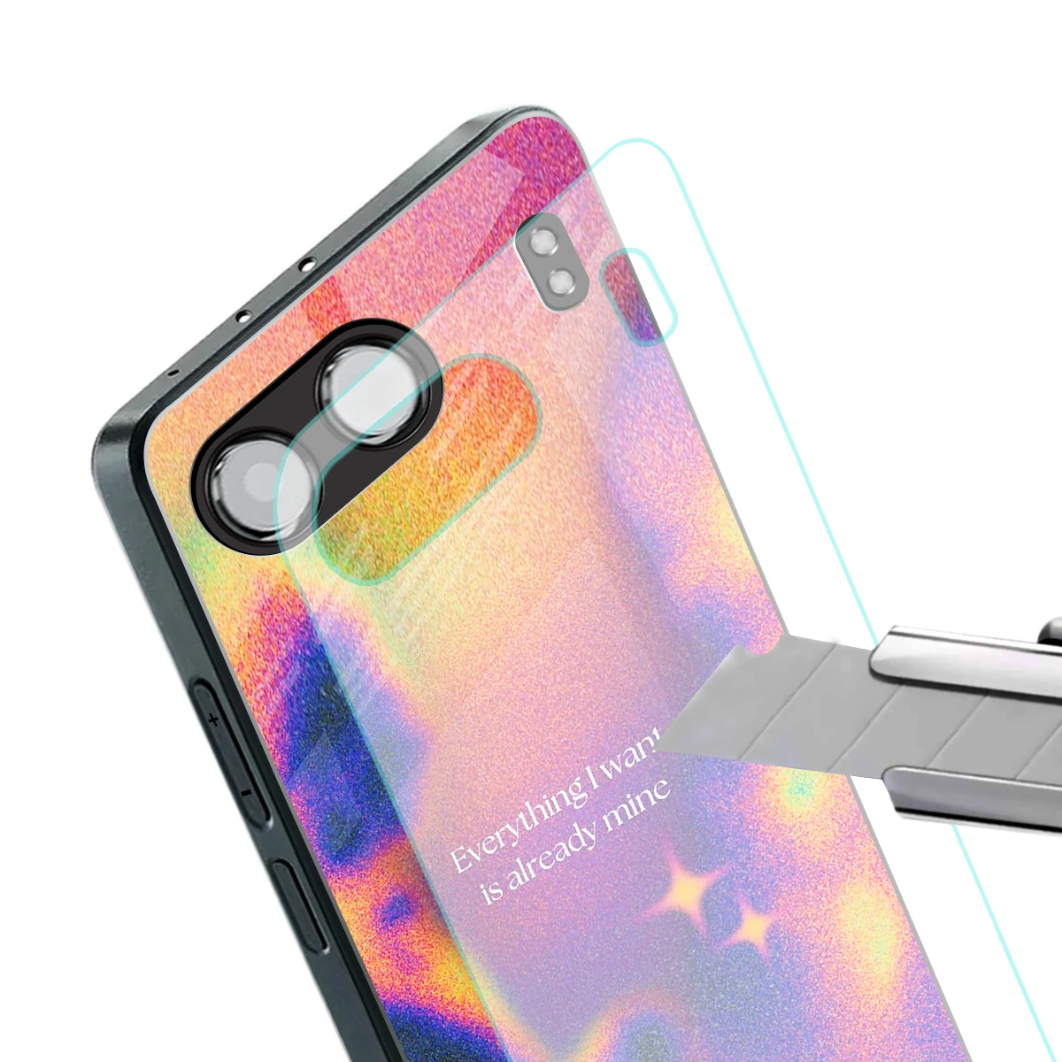 Already Mine stylish phone case for oneplus nord 4 | glossy glass and slim fit