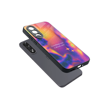 Already Mine sleek oneplus nord 5 cover with tempered glass back and TPU edges