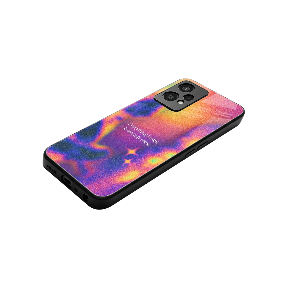 Already Mine stylish phone case for oneplus nord ce 2 lite | glossy glass and slim fit
