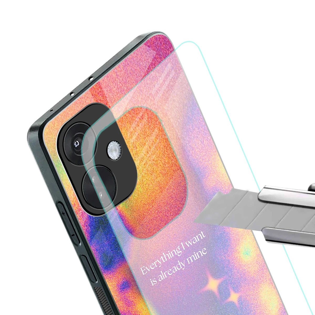 Already Mine stylish phone case for oneplus nord ce 3 | glossy glass and slim fit