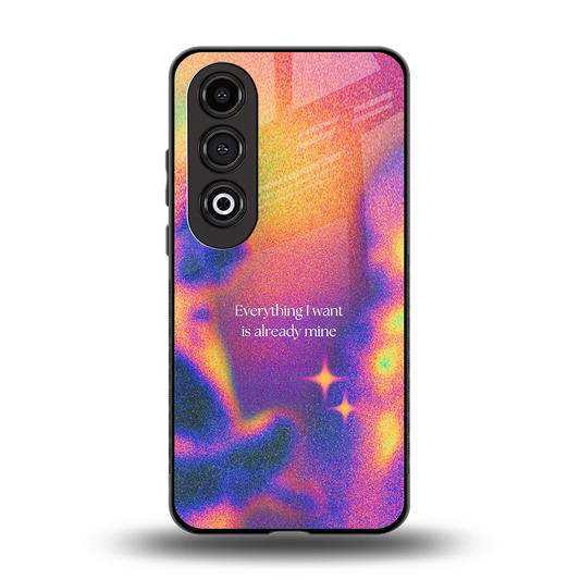 Already Mine back phone cover | glass case for oneplus nord ce 4